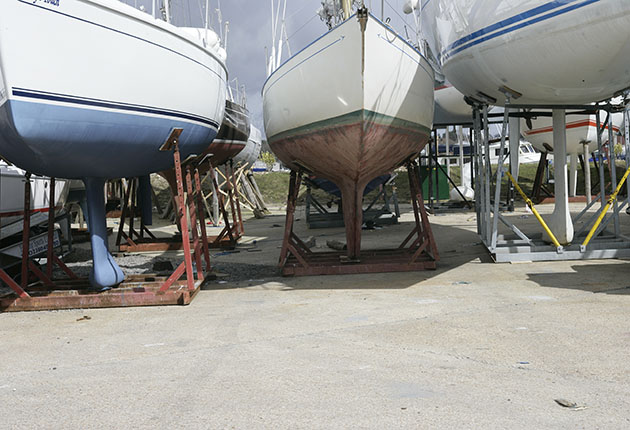 Sailboat on the water